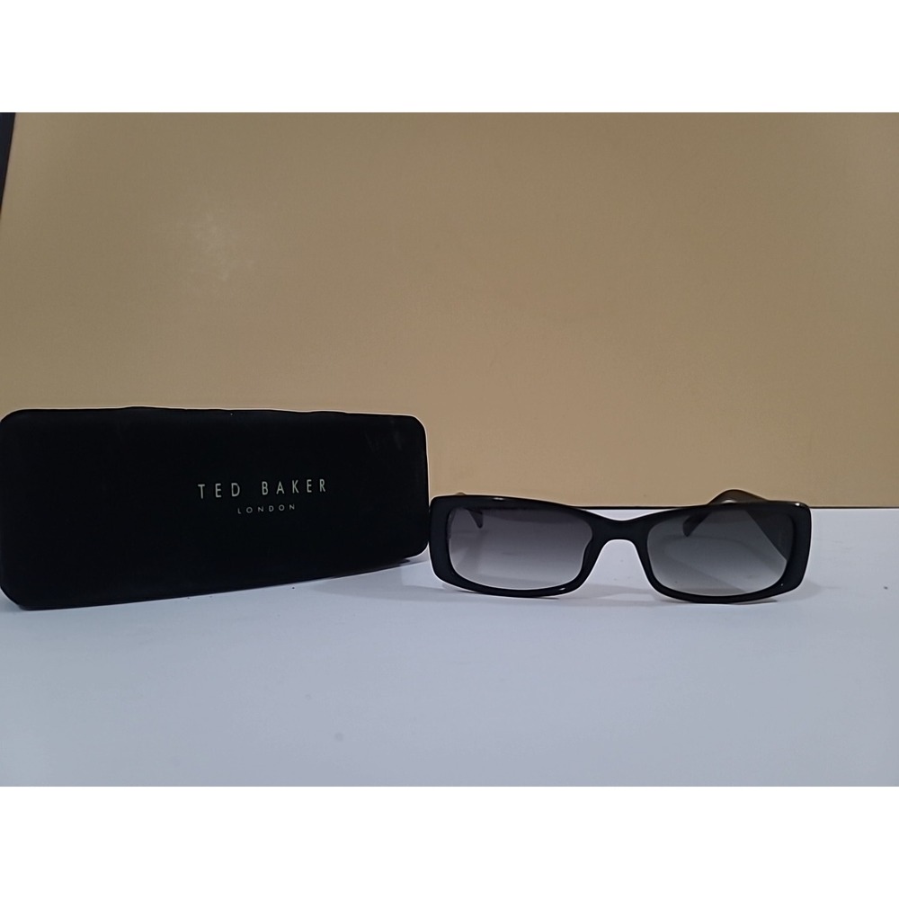 Ted Baker of London wommes sunglasses B438 Black Size 52-17-135 with case
